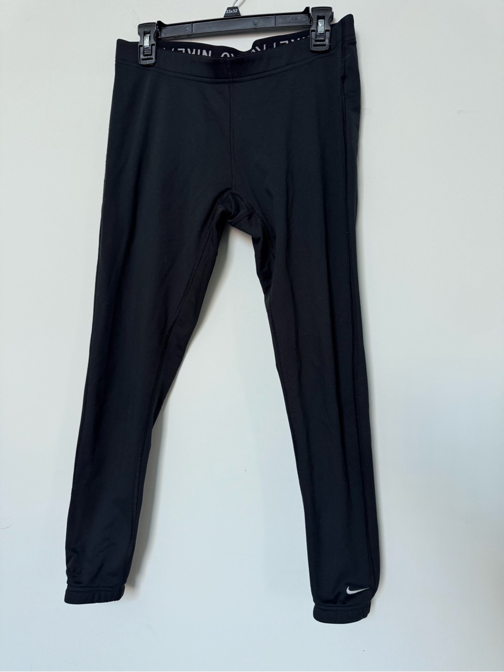 Nike Pro Black Fleece-Lined Leggings